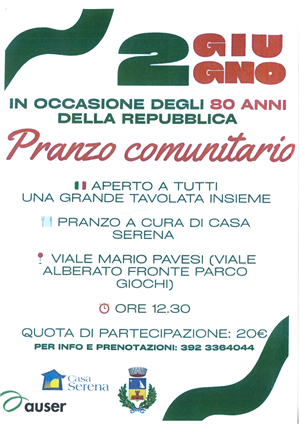Pranzo comunitario